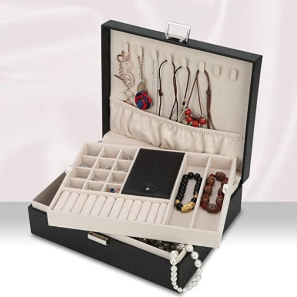 FSC Lighting Jewelry Box Organizer in Black - Picture 6 of 7